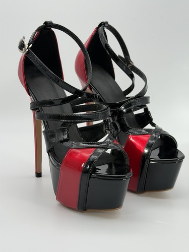 Plateau high heel sandalette - plateau,