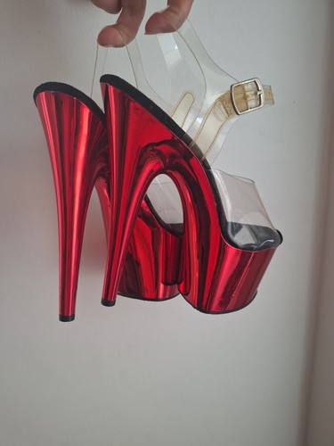 Pleaser high heels - rot, us