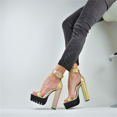 Damenschuhe party metallic - damenschuhe,