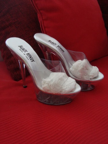 Transparente high heels - transparente, high-heels*